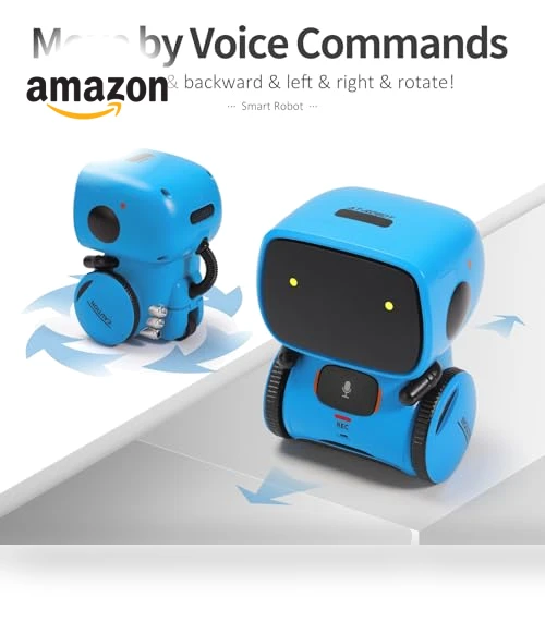 Interactive Robot Companion for Kids - Smart Talking, Dancing, Singing Toy — Interactive Figures & Robots, GILOBABY