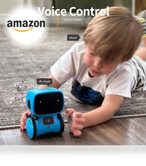 Interactive Robot Companion for Kids - Smart Talking, Dancing, Singing Toy — Interactive Figures & Robots, GILOBABY