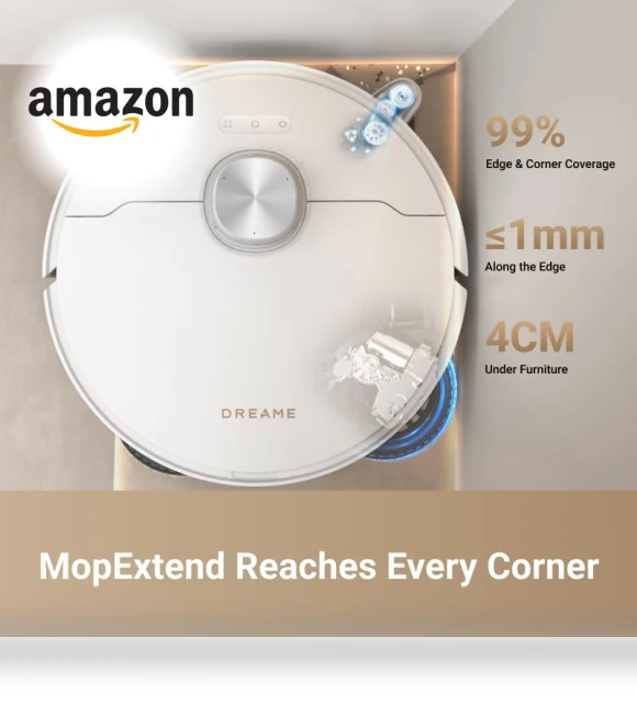 L40 Ultra Robot Vacuum with Removable Mop and Self-Cleaning — Smart Cleaning Robots, Dreame