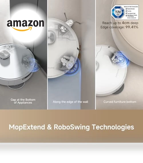 L40 Ultra Robot Vacuum with Removable Mop and Self-Cleaning — Smart Cleaning Robots, Dreame