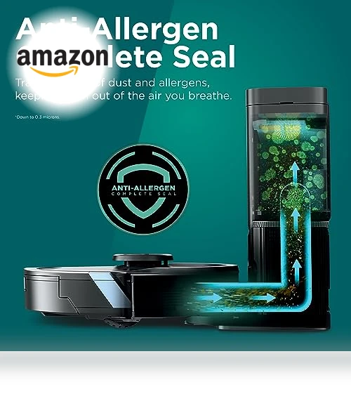 Matrix Plus 2in1 Robot Vacuum & Mop with Sonic Mopping and Self Empty Base — Smart Cleaning Robots, Shark