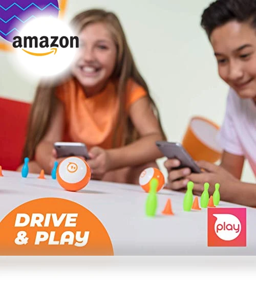 Mini Coding Robot Ball - Educational STEM Toy for Kids and Teens — Interactive Figures & Robots, Sphero