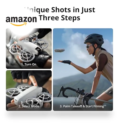Mini Drone with 4K UHD Camera, Self Flying, Subject Tracking — Drones, DJI