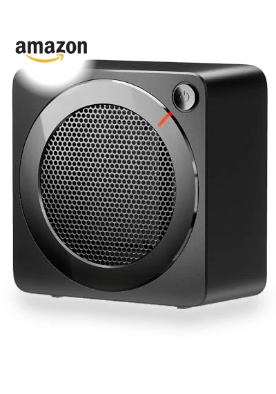 Mini Space Heater, Lightweight PTC Ceramic Fast Heating 500W Energy Efficient for Indoor Use — Portable Heating Solutions, Gaiatop