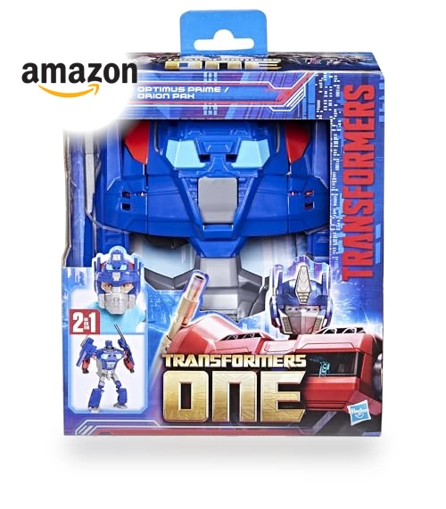 Optimus Prime 2 in 1 Robot Action Figure with Mask Conversion — Interactive Figures & Robots, Hasbro