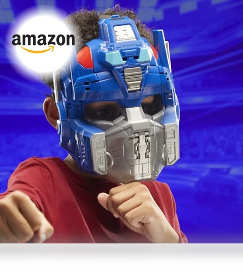 Optimus Prime 2 in 1 Robot Action Figure with Mask Conversion — Interactive Figures & Robots, Hasbro