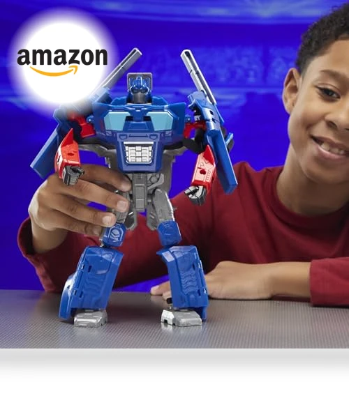 Optimus Prime 2 in 1 Robot Action Figure with Mask Conversion — Interactive Figures & Robots, Hasbro