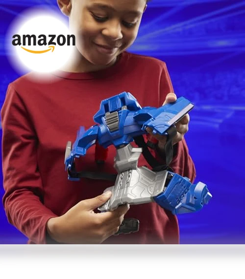 Optimus Prime 2 in 1 Robot Action Figure with Mask Conversion — Interactive Figures & Robots, Hasbro