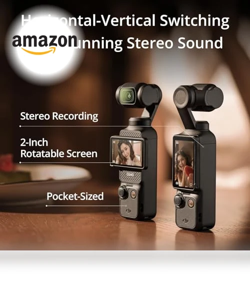 Osmo Pocket 3 Creator Combo Vlogging Camera — Camera Supports, DJI