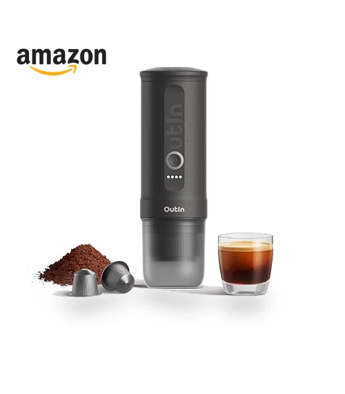 Portable Electric Espresso Machine for Travel, Camping, and Office — Beverage Warmers, OutIn