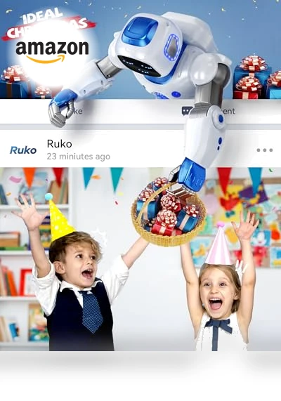 Programmable Interactive RC Robot for Kids — Interactive Figures & Robots, Ruko
