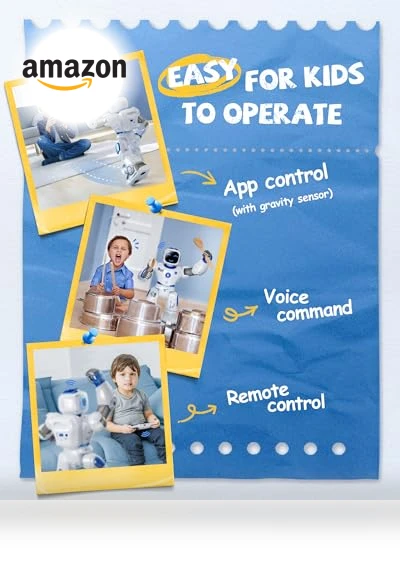 Programmable Interactive RC Robot for Kids — Interactive Figures & Robots, Ruko
