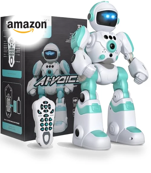 Programmable Remote Control Robot for Kids with Voice Changer and Dance Moves — Interactive Figures & Robots