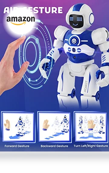 Programmable Smart Walking Dancing Robot Toy for Kids — Interactive Figures & Robots, EduCuties