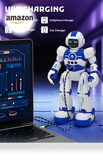 Programmable Smart Walking Dancing Robot Toy for Kids — Interactive Figures & Robots, EduCuties