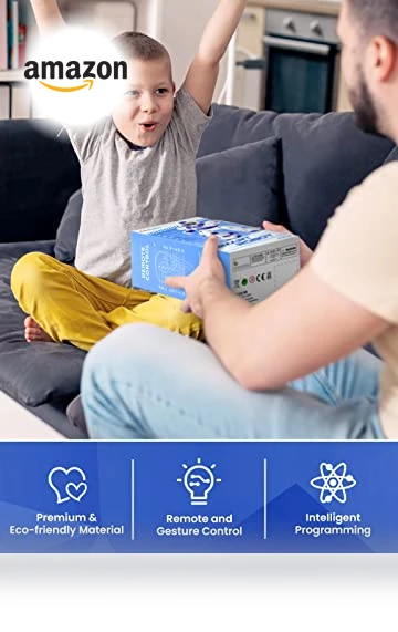 Programmable Smart Walking Dancing Robot Toy for Kids — Interactive Figures & Robots, EduCuties
