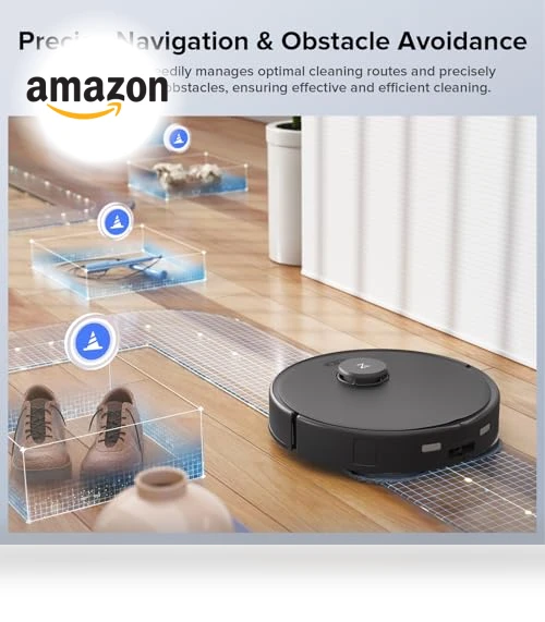 Qrevo Edge S5A Robot Vacuum and Mop with Self-Cleaning — Smart Cleaning Robots, Roborock