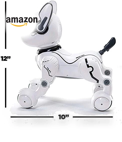 Rechargeable Robot Dog - Interactive Smart Robo Dog for Kids — Interactive Figures & Robots, Top Race