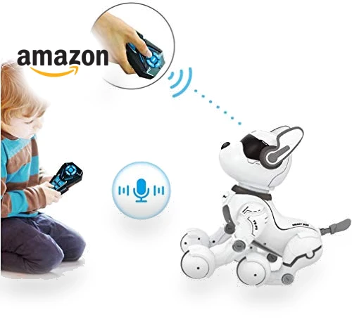 Rechargeable Robot Dog - Interactive Smart Robo Dog for Kids — Interactive Figures & Robots, Top Race