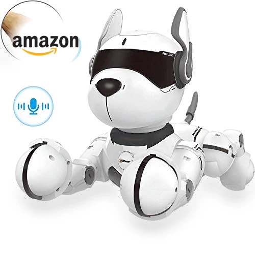 Rechargeable Robot Dog - Interactive Smart Robo Dog for Kids — Interactive Figures & Robots, Top Race