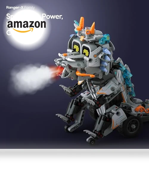 Robot Dinosaur Building Kit with Remote Control — Construction Kits, Sillbird