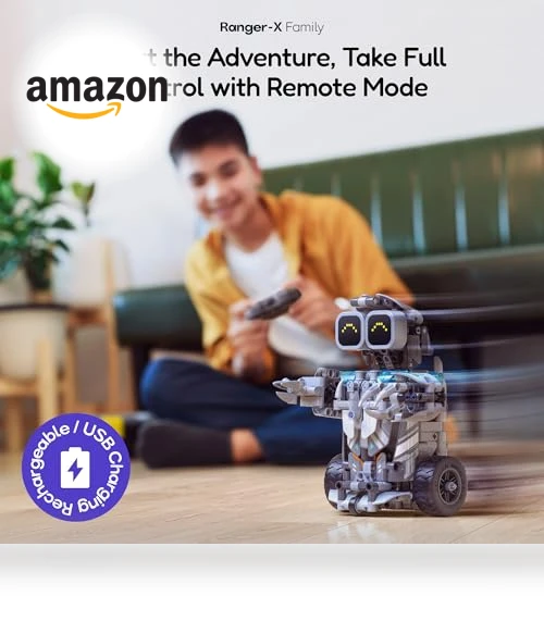 Robot Dinosaur Building Kit with Remote Control — Construction Kits, Sillbird