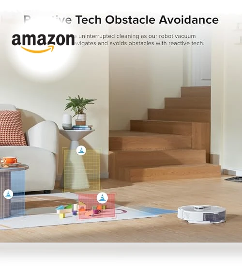Robot Vacuum and Mop, Self-Emptying, Hands-Free Cleaning for up to 7 Weeks — Smart Cleaning Robots, Roborock