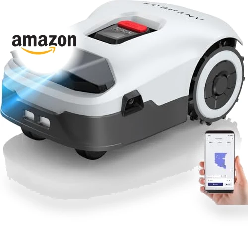 RTK+4-Eye Vision Robotic Lawnmower - No Wire, Automatic Mapping, 30 Multi-Zone Management — Autonomous Lawn Care, ANTHBOT