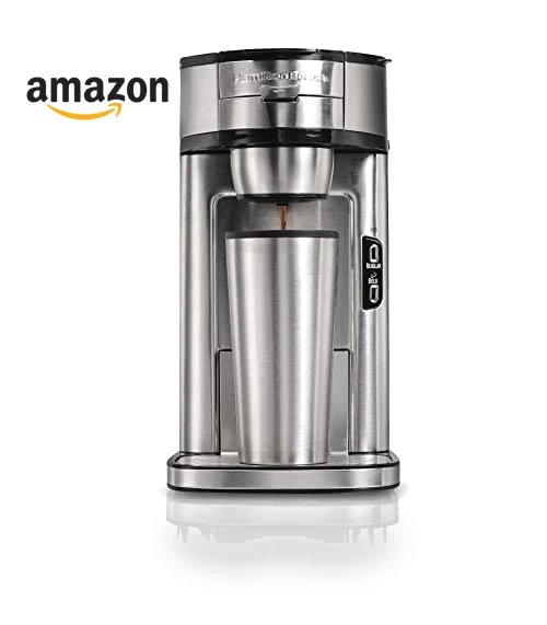 Single Serve Coffee Maker & Fast Grounds Brewer — Single-Cup Coffee Makers, Hamilton Beach