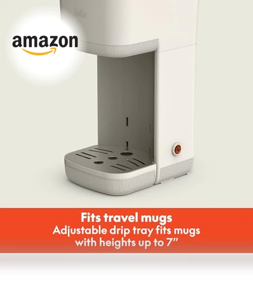Single Serve Coffee Maker, K Cup & Coffee Ground Compatible — Beverage Warmers, BELLA