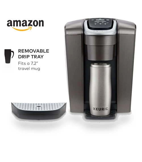 Single Serve K-Cup Pod Coffee Maker with Strength and Temperature Control — Single-Cup Coffee Makers, Keurig