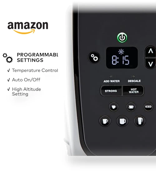 Single Serve K-Cup Pod Coffee Maker with Strength and Temperature Control — Single-Cup Coffee Makers, Keurig