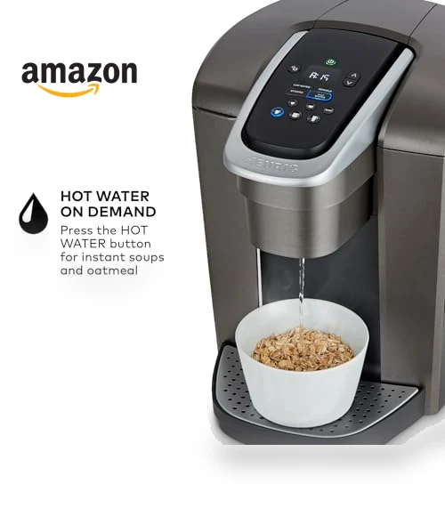 Single Serve K-Cup Pod Coffee Maker with Strength and Temperature Control — Single-Cup Coffee Makers, Keurig