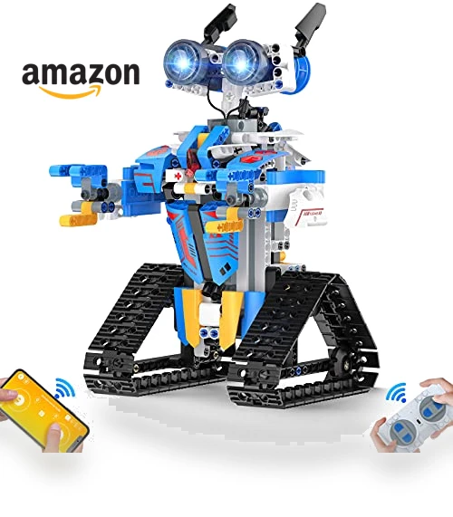 STEM Programmable Robot Building Kit with APP or Remote Control — Construction Kits, Henoda