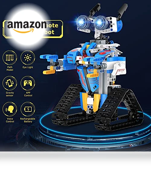 STEM Programmable Robot Building Kit with APP or Remote Control — Construction Kits, Henoda