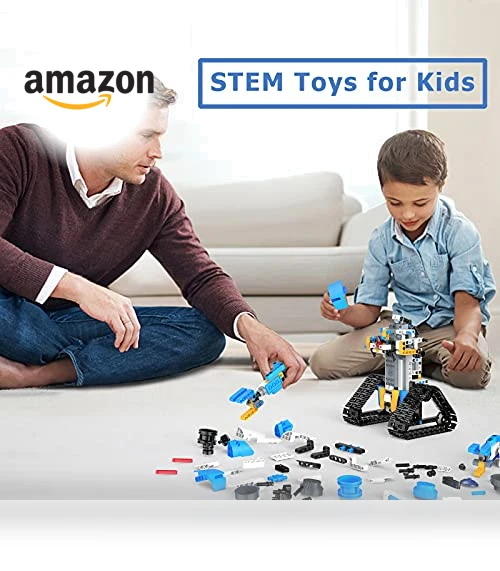 STEM Programmable Robot Building Kit with APP or Remote Control — Construction Kits, Henoda