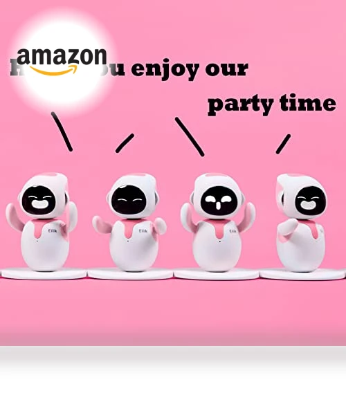 Touch Interactive Robot Pet with Emotions and Mini-Games — Interactive Animal Companions, Energize Lab