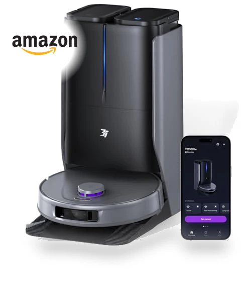 Ultra Robot Vacuum and Mop Combo with Self-Cleaning, 18000 Pa Suction — Smart Cleaning Robots, 3i