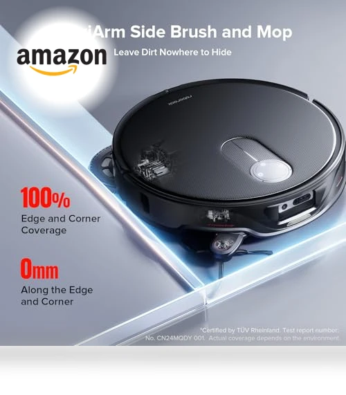 Ultra-Slim Robot Vacuum and Mop Combo with 3D Sensing Tech — Smart Cleaning Robots, Roborock