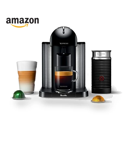 Vertuo Coffee and Espresso Maker with Aeroccino Milk Frother — Coffee & Espresso Combos, Nespresso