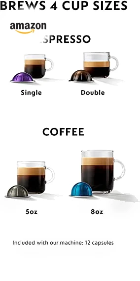 Vertuo Coffee and Espresso Maker with Aeroccino Milk Frother — Coffee & Espresso Combos, Nespresso