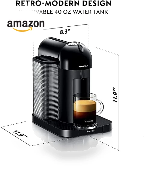Vertuo Coffee and Espresso Maker with Aeroccino Milk Frother — Coffee & Espresso Combos, Nespresso