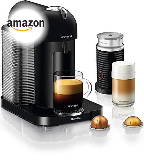 Vertuo Coffee and Espresso Maker with Aeroccino Milk Frother — Coffee & Espresso Combos, Nespresso