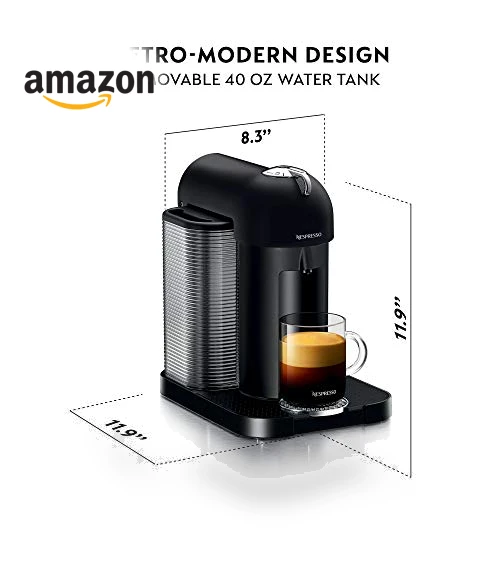 Vertuo Coffee and Espresso Maker with Aeroccino Milk Frother — Coffee & Espresso Combos, Nespresso