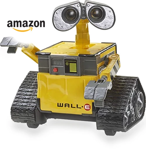 WALL-E RC Robot Toy with Lights & Sounds — Interactive Figures & Robots, Mattel