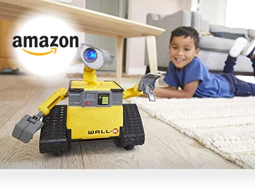WALL-E RC Robot Toy with Lights & Sounds — Interactive Figures & Robots, Mattel