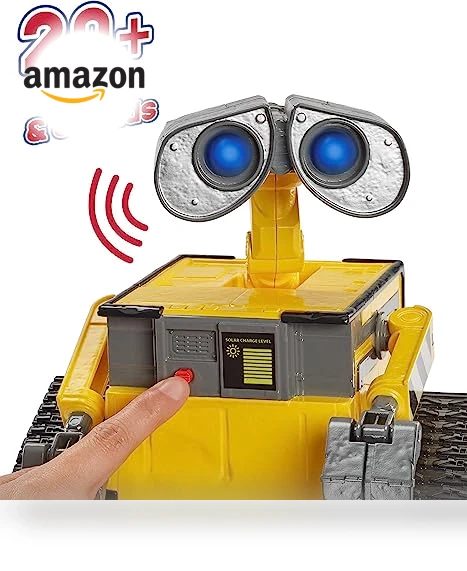 WALL-E RC Robot Toy with Lights & Sounds — Interactive Figures & Robots, Mattel