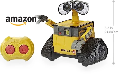 WALL-E RC Robot Toy with Lights & Sounds — Interactive Figures & Robots, Mattel