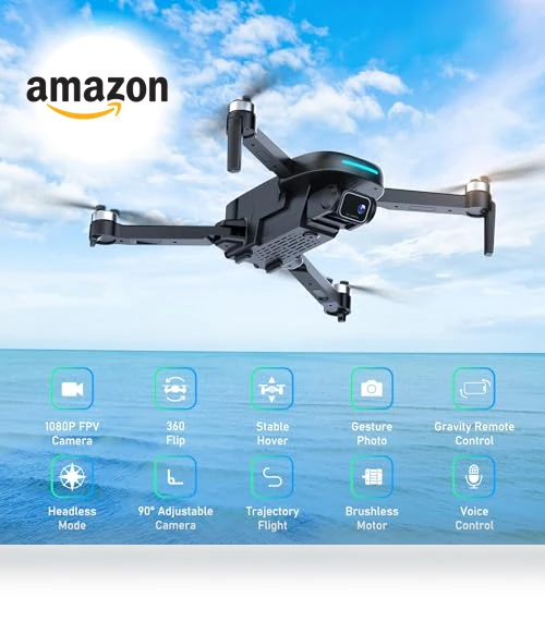 1080P HD FPV Camera Drone with Brushless Motor — Drones, MIRASON