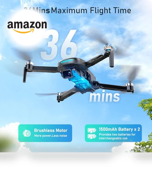 1080P HD FPV Camera Drone with Brushless Motor — Drones, MIRASON